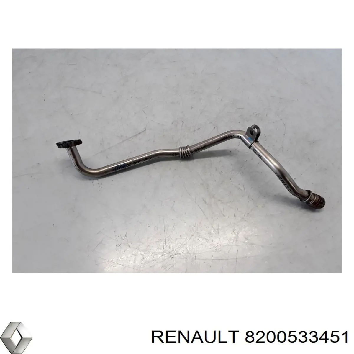 8200533451 Renault (RVI) tubo (manguera Para El Suministro De Aceite A La Turbina)