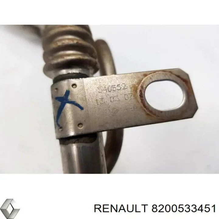 Comprar 8200533451 Renault (RVI) Tubo de suministro de aceite a la turbina