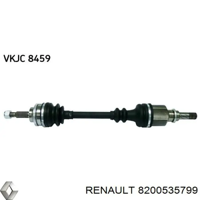 8200535799 Renault (RVI) árbol de transmisión delantero izquierdo