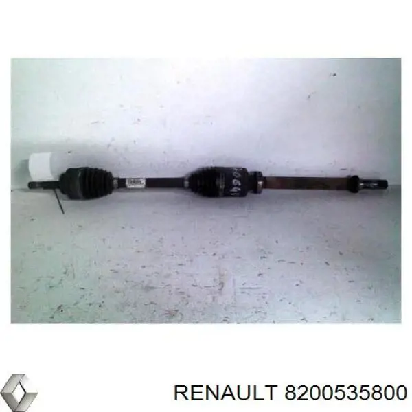 8200535800 Renault (RVI) árbol de transmisión delantero derecho