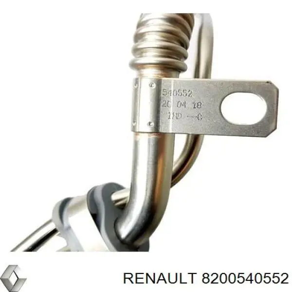 Tubo de suministro de aceite a la turbina 8200540552 Renault (RVI)