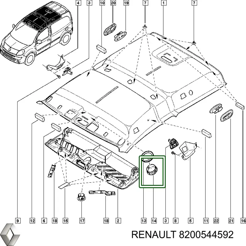 8200544592 Renault (RVI) 