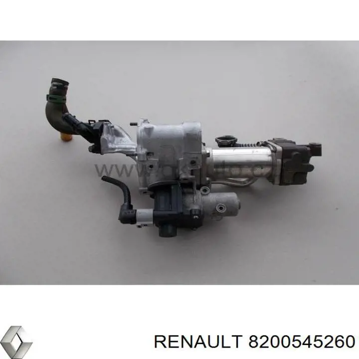 8200545260 Renault (RVI) enfriador egr de recirculación de gases de escape