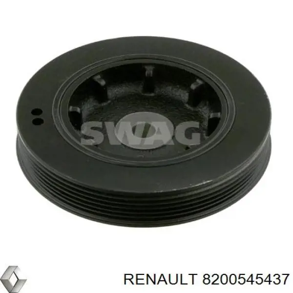 Comprar 8200545437 Renault (RVI) La polea del cigüeñal