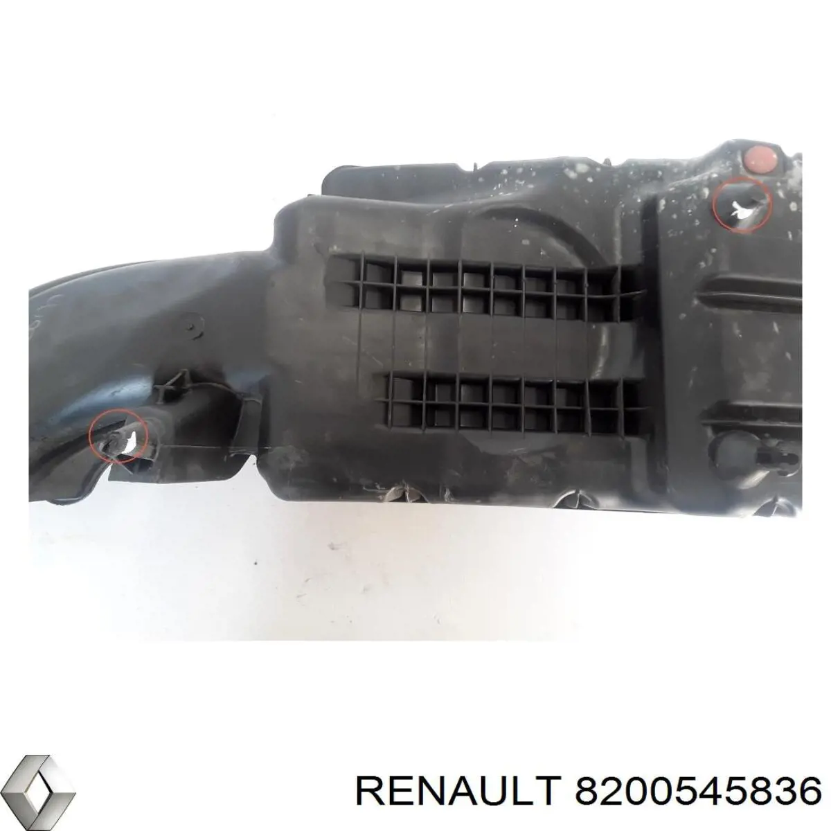 8200545836 Renault (RVI) casco de filtro de aire