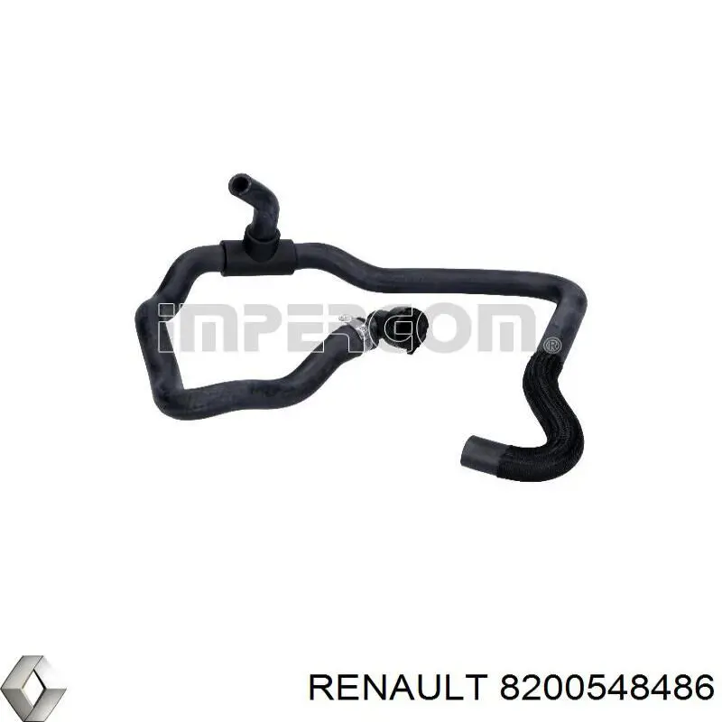 8200548486 Renault (RVI) Manguera de refrigeración