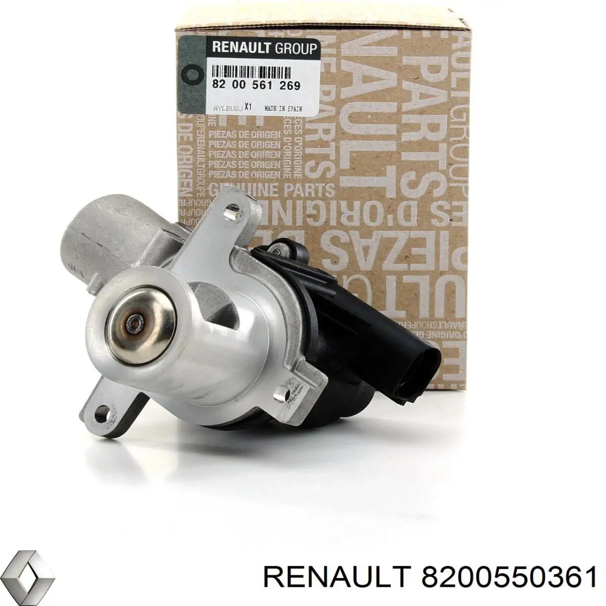 8200550361 Renault (RVI) válvula egr