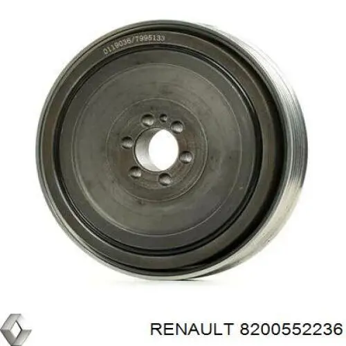 Polea del cigüeñal Renault (RVI) 8200552236 precio, desde 40,66 EUR