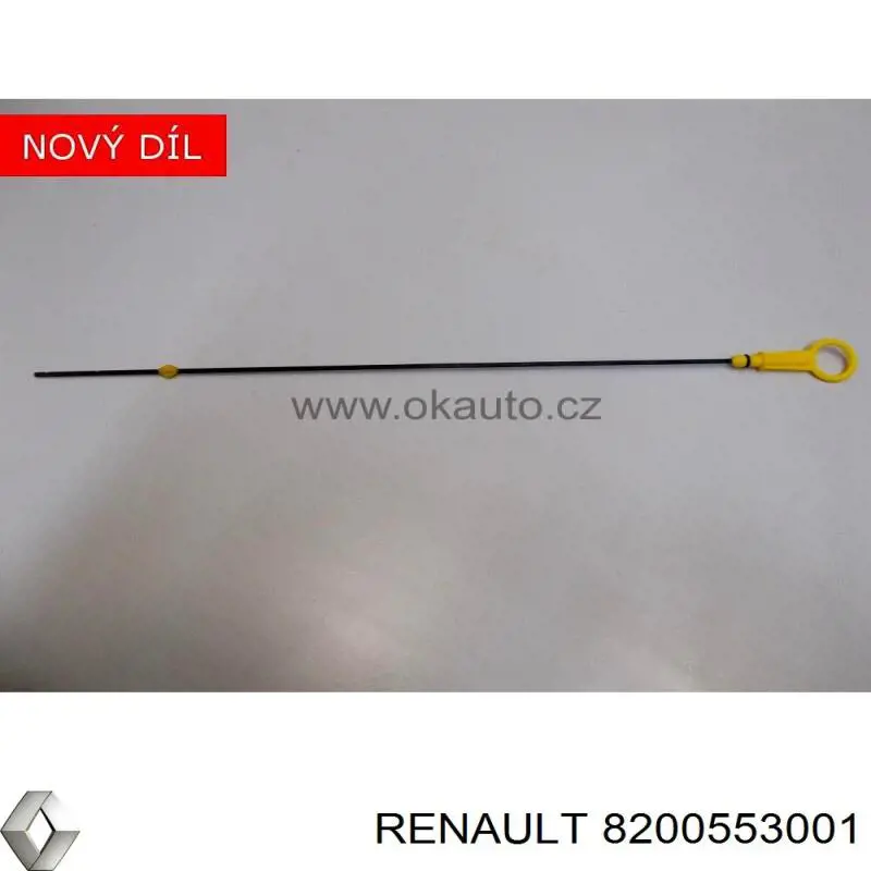 8200553001 Renault (RVI) varilla de nivel de aceite