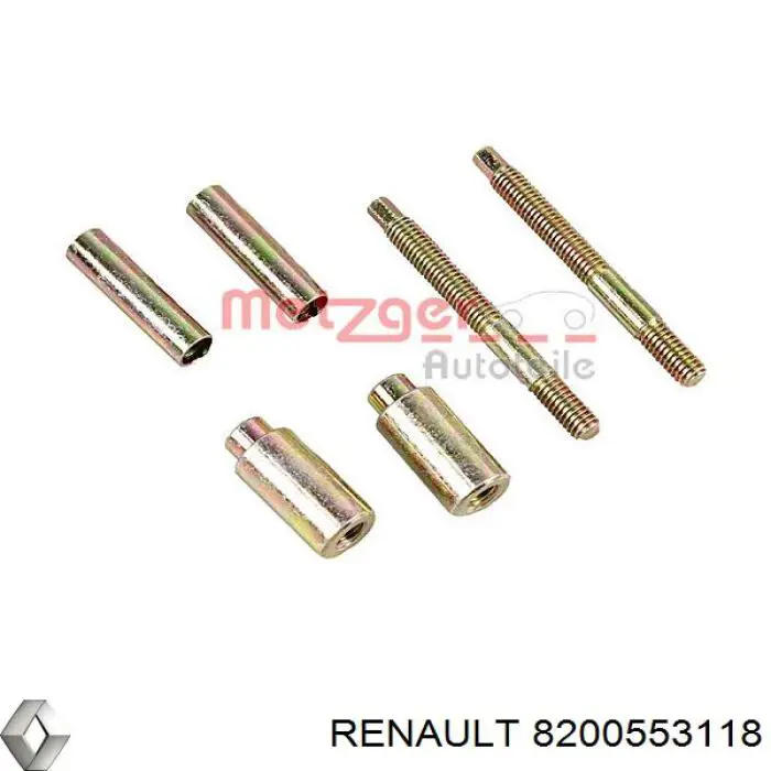Tornillo de fijación del inyector 8200553118 Renault (RVI)