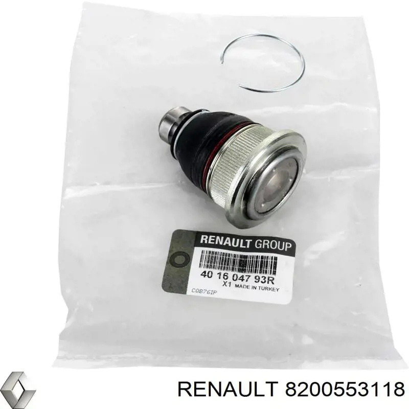 Tornillo de fijación del inyector Renault (RVI) 8200553118