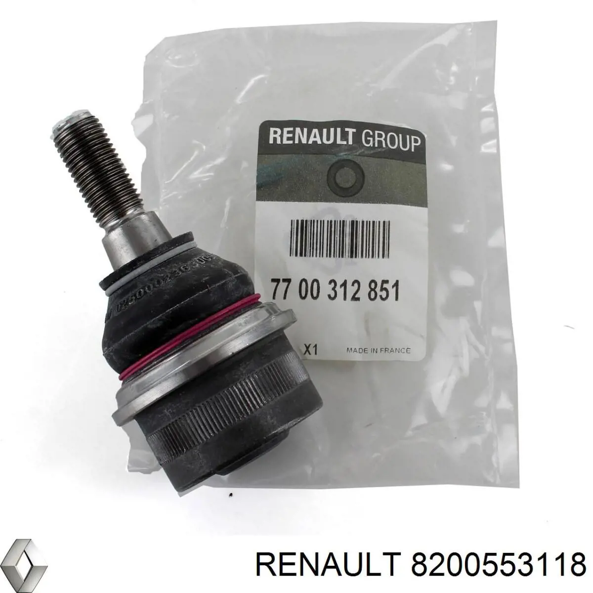 8200553118 Renault (RVI) Tornillo de fijación del inyector