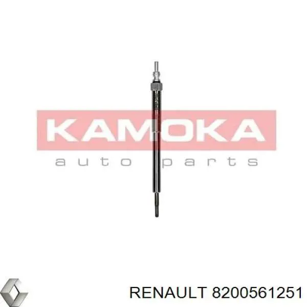 Bujía de precalentamiento 8200561251 Renault (RVI)