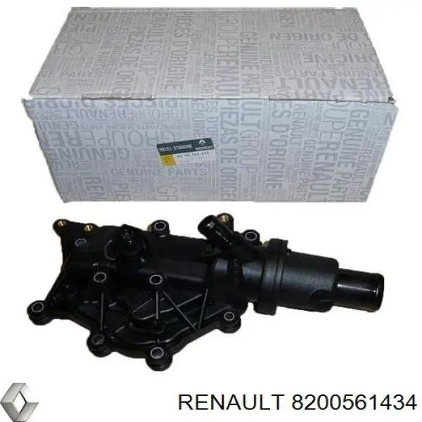 Caja de termostato 8200561434 Renault (RVI)