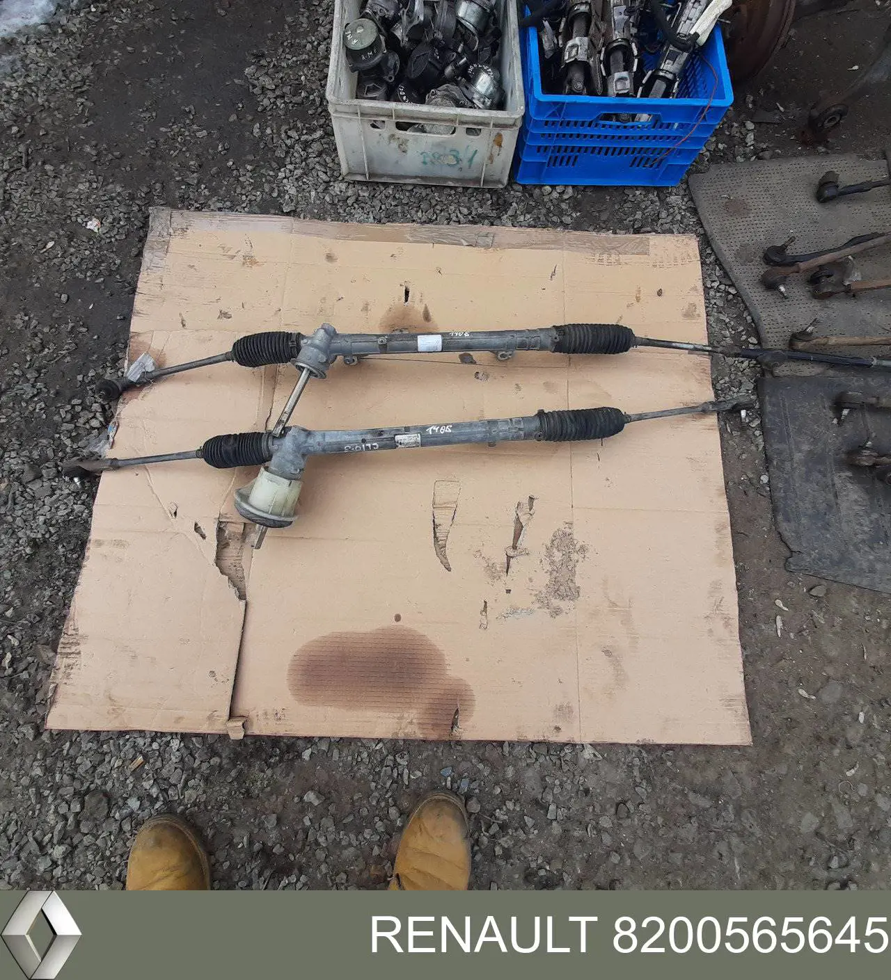 8200565645 Renault (RVI) Cremallera caja de direccion