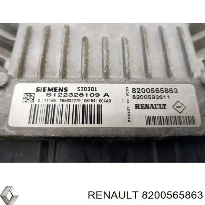 ECU 8200565863 Renault (RVI)
