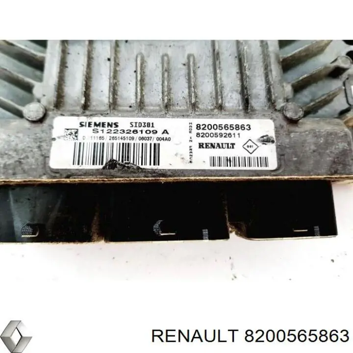 Centralina Del Motor / Modulo De control Del Motor (ecu) RENAULT 8200565863