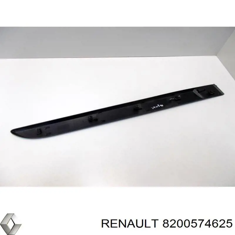 8200574625 Renault (RVI) moldura puerta trasera izquierda