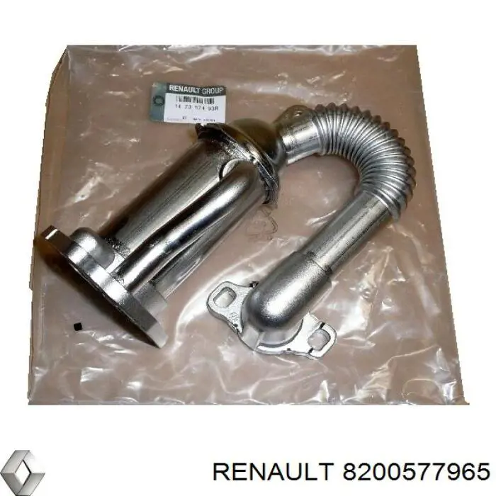 Comprar 8200577965 Renault (RVI) Enfriador de recirculación de gases de escape EGR