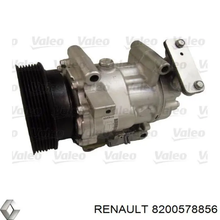 8200578856 Renault (RVI) compresor de aire acondicionado