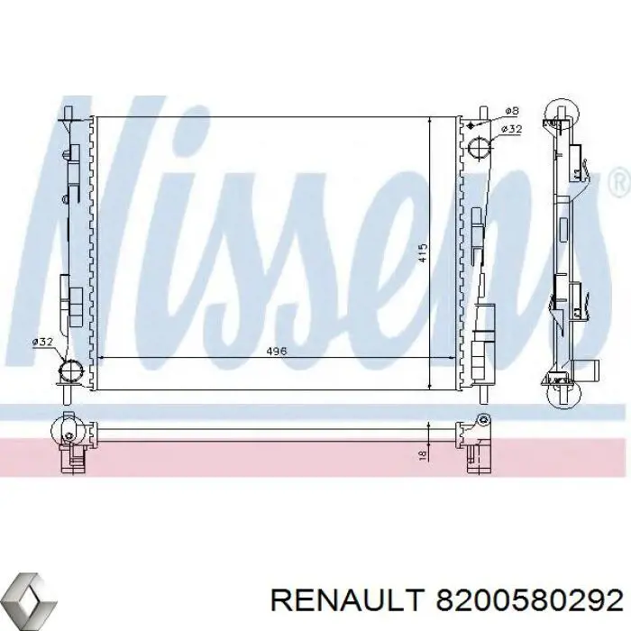 8200580292 Renault (RVI)