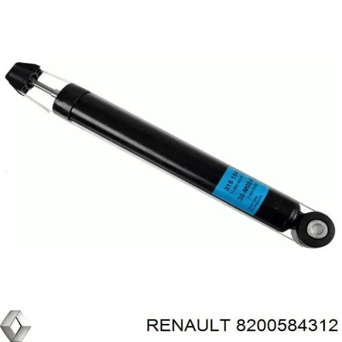 Amortiguador trasero Renault (RVI) 8200584312 precio, desde 46,34 EUR