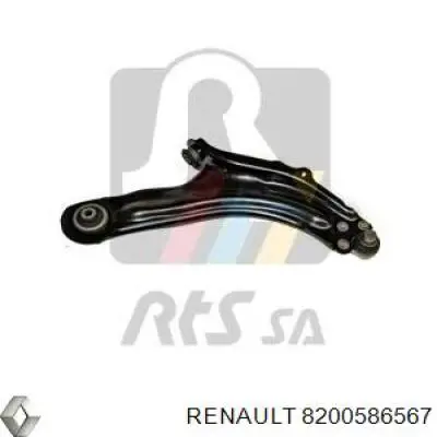 8200586567 Renault (RVI) barra oscilante, suspensión de ruedas delantera, inferior derecha