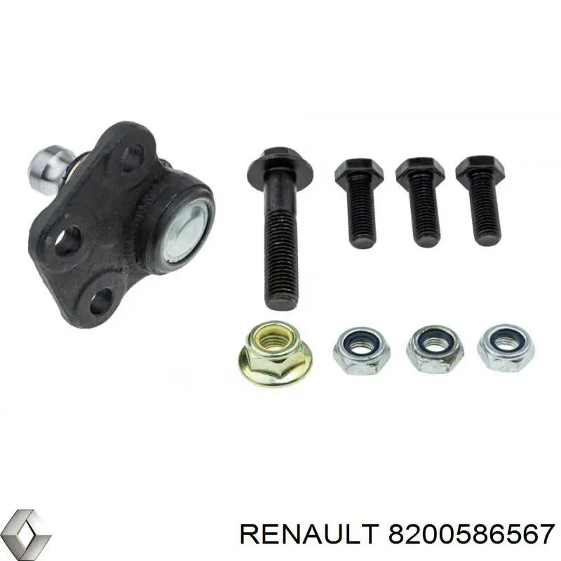 Brazo inferior derecho de la suspensión delantera Renault (RVI) 8200586567 precio, desde 52,27 EUR
