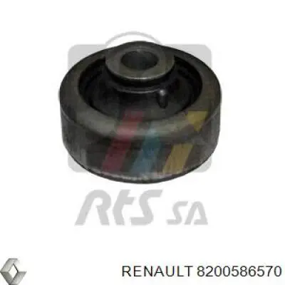 Silentblock del brazo de suspensión 8200586570 Renault (RVI)