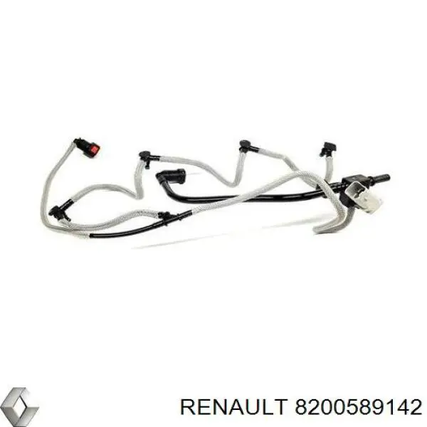 8200589142 Renault (RVI) tubo de combustible atras de las boquillas