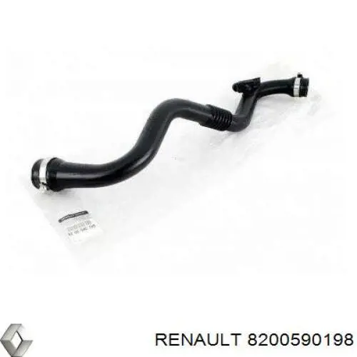 8200590198 Renault (RVI) tubo intercooler