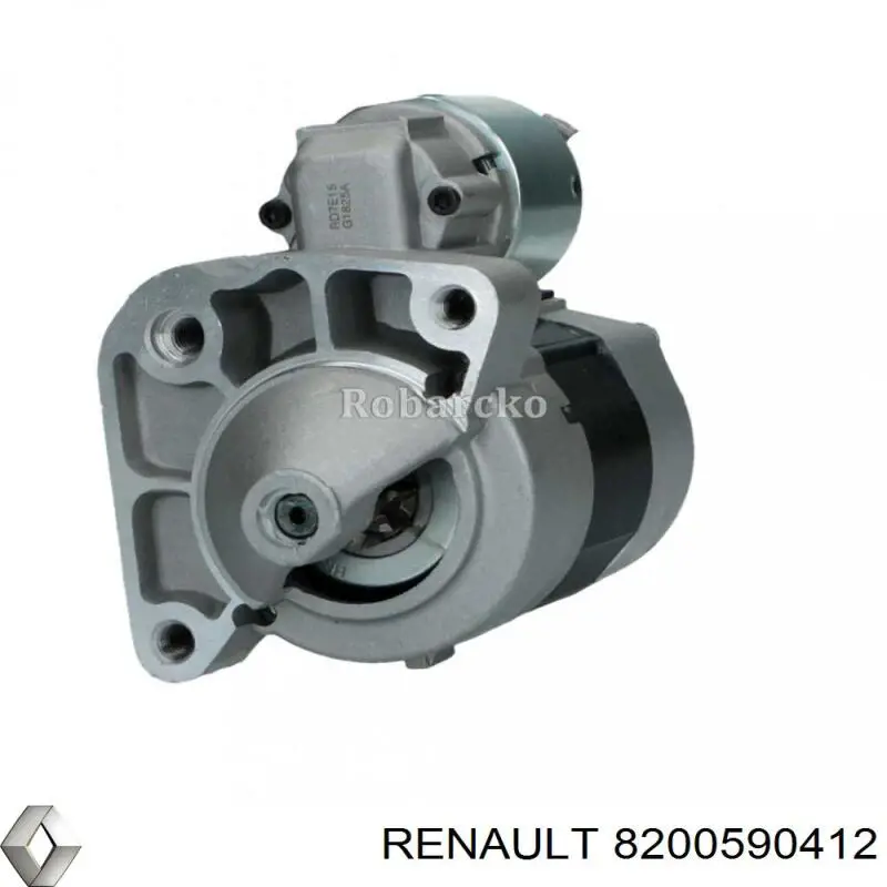 8200590412 Renault (RVI) motor de arranque