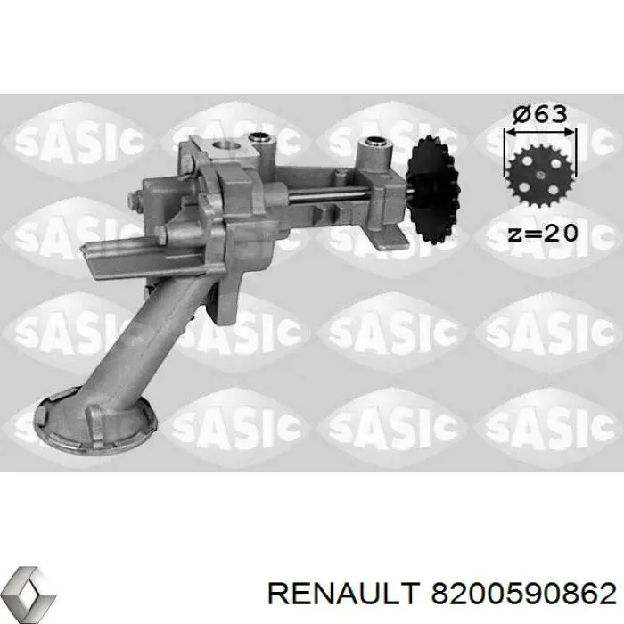 8200590862 Renault (RVI)