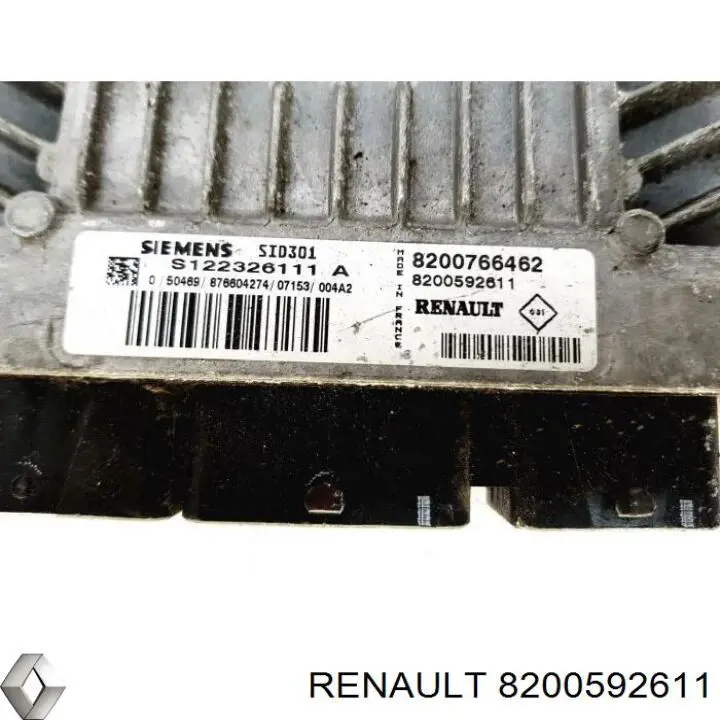 Módulo de control del motor Nissan/Infiniti 8200565863