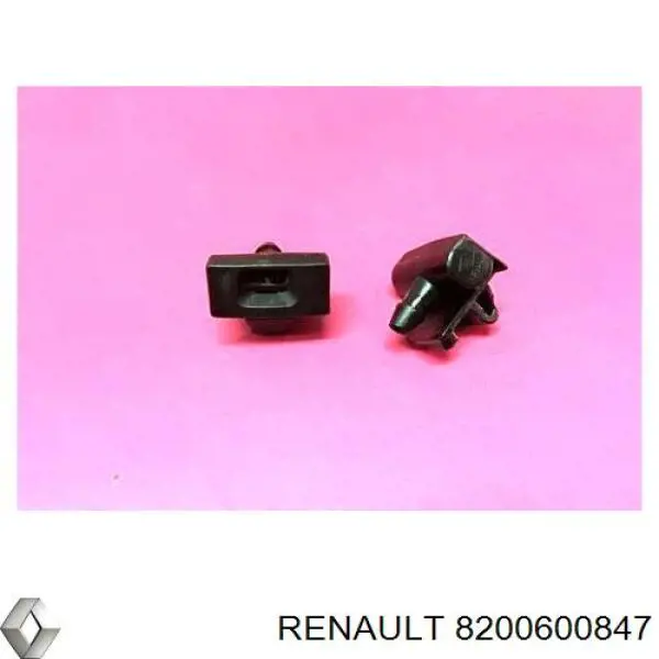 8200600847 Renault (RVI) Boquilla del lavaparabrisas
