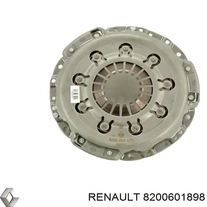 Embrague de disco para Renault Scenic (JZ0)