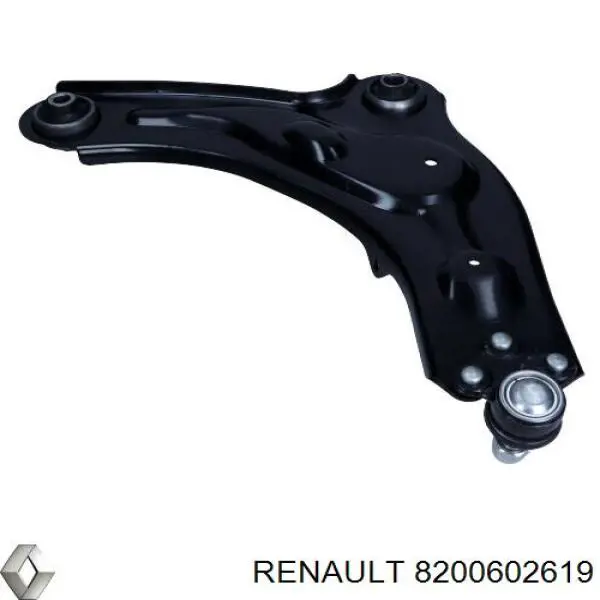 8200602619 Renault (RVI) barra oscilante, suspensión de ruedas delantera, inferior izquierda