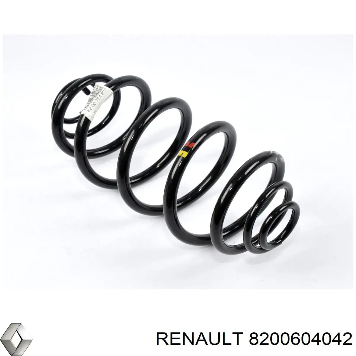 8200604042 Renault (RVI) muelle de suspensión eje trasero
