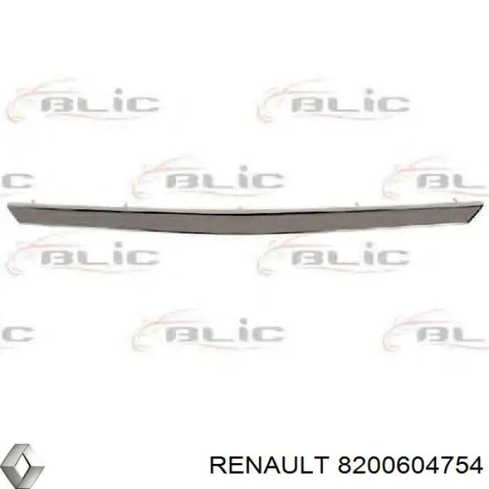 Moldura de rejilla de radiador inferior para Dacia Logan (KS)
