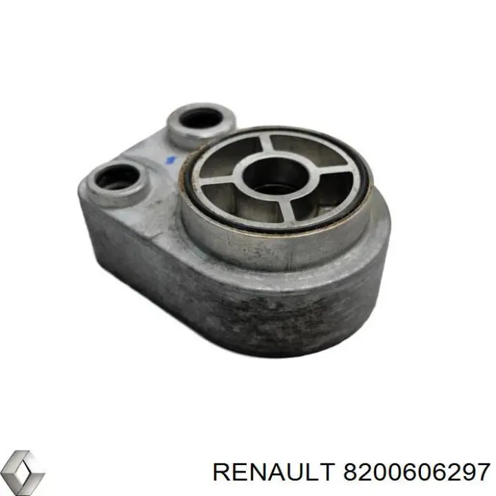 Radiador de aceite debajo del filtro 8200606297 Renault (RVI)