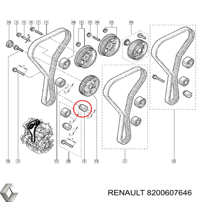 8200607646 Renault (RVI)