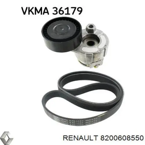 Tensor de la correa trapecial Renault (RVI) 8200608550 precio, desde 34,22 EUR