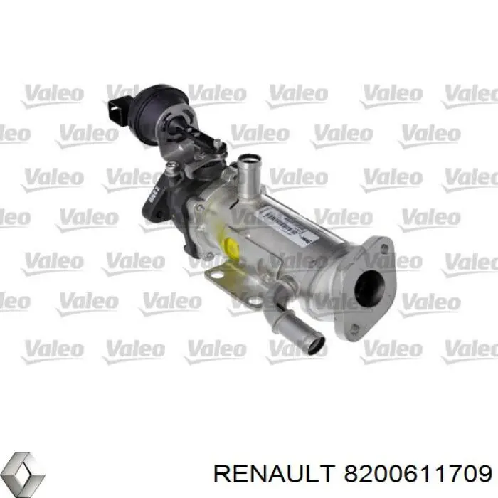 Enfriador de recirculación de gases de escape EGR Renault (RVI) 8200611709