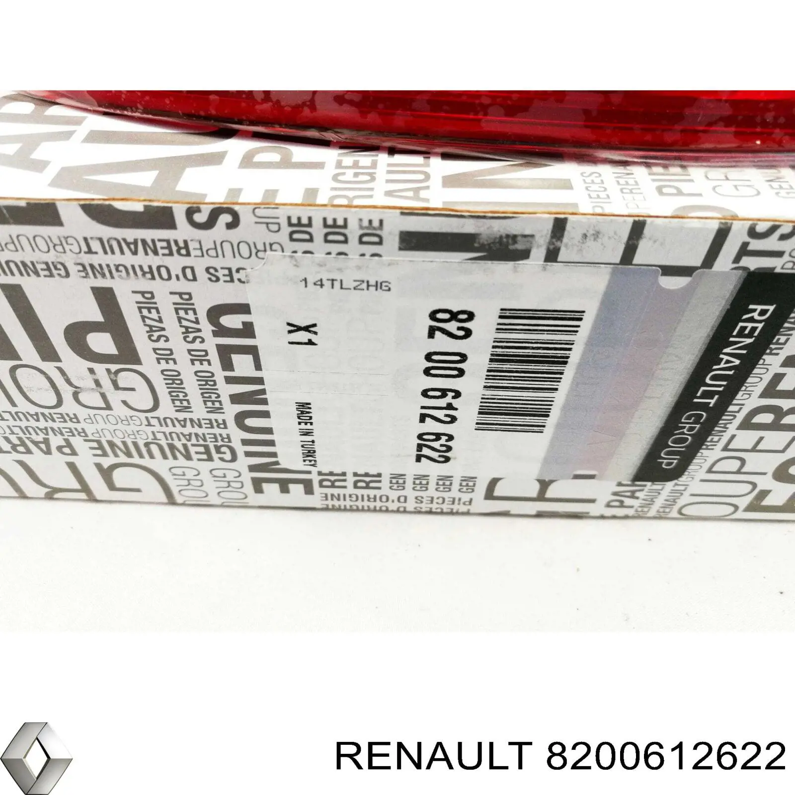 Luz trasera de parachoques derecha Renault (RVI) 8200612622 precio, desde 43,56 EUR