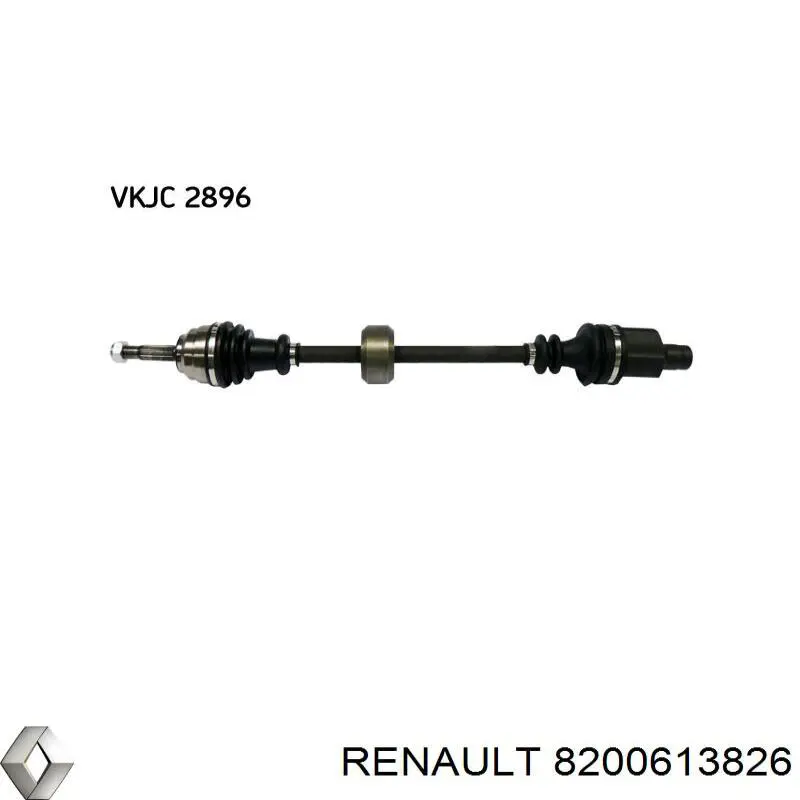 Árbol de transmisión delantero derecho Renault (RVI) 8200613826 precio, desde 121,94 USD