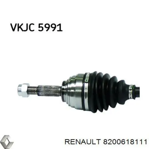 Comprar 8200618111 Renault (RVI) Semieje delantero derecho