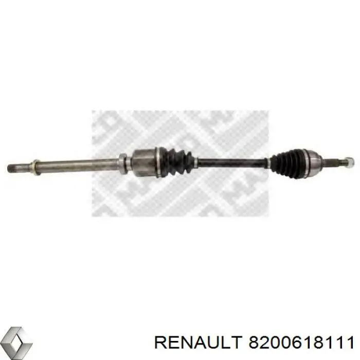 Semieje delantero derecho Renault (RVI) 8200618111 precio, desde 56,63 EUR