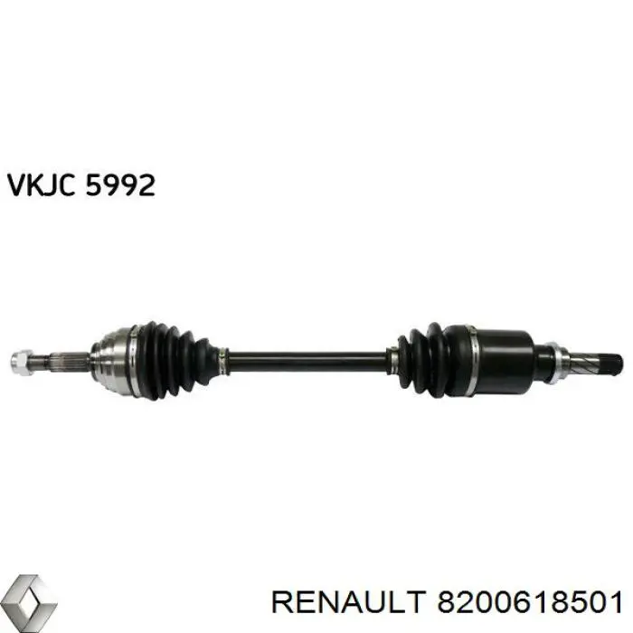 8200618501 Renault (RVI) Semieje delantero izquierdo