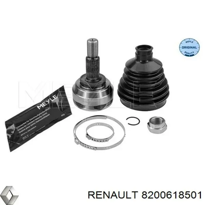 Semieje delantero izquierdo Renault (RVI) 8200618501 precio, desde 49,37 EUR