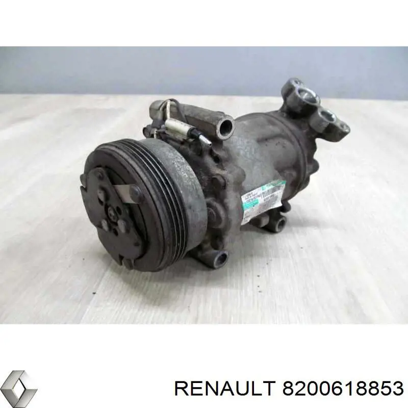 8200618853 Renault (RVI) compresor de aire acondicionado